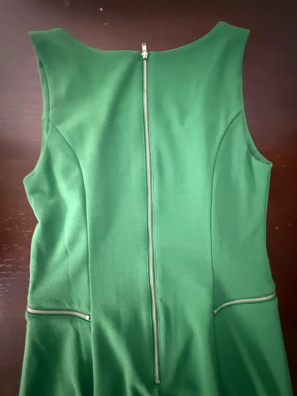 New York & Company Sleeveless Emerald Green Sheath Dress XS X-Small - Picture 9 of 10